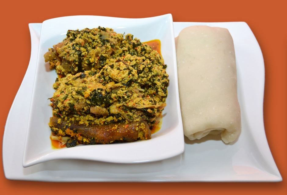 Egusi Soup & Pounded Yam