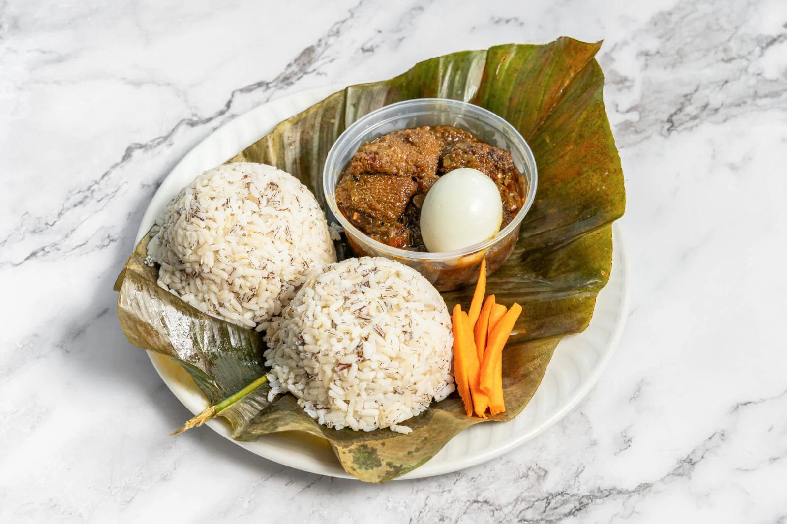 Ofada Rice & Ayamase Sauce